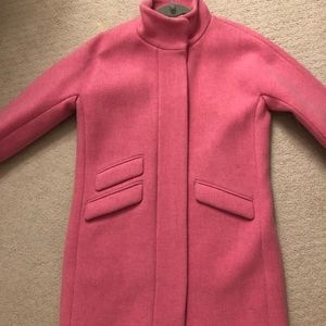 JCrew Bubblegum Pink Peacoat - 8